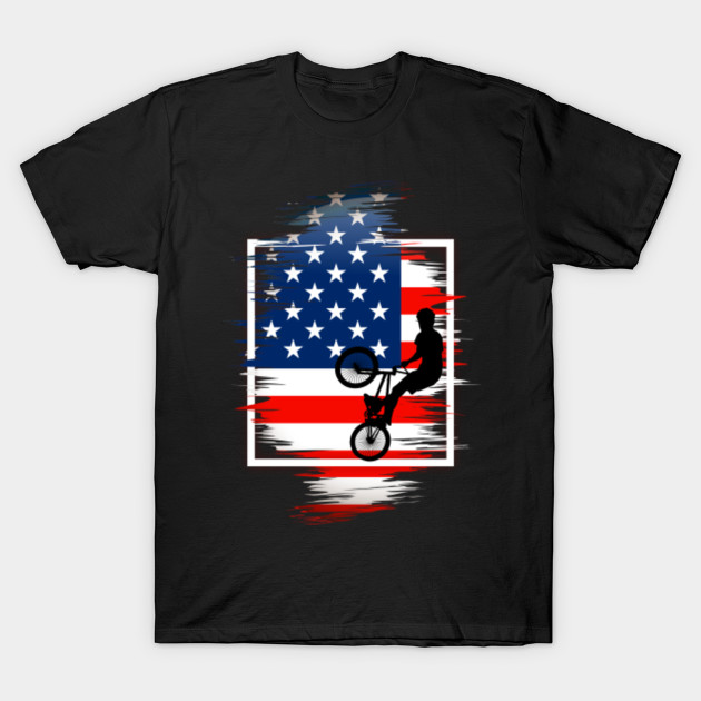 BMX T-SHIRT BMX USA WITH STYLE!